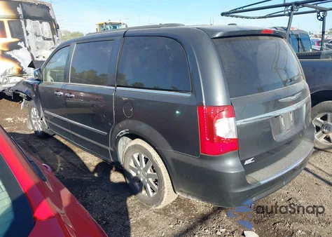 2012 Chrysler Town & Country Touring-L z USA, uszkodzony, nr VIN 2C4RC1CG3CR232874